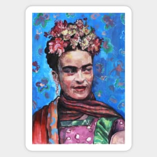 Frida Kahlo portrait - 3. Sticker